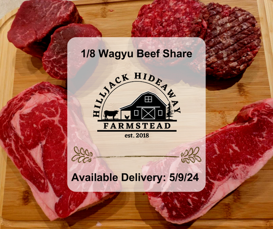 Eighth (1/8) Wagyu Beef Share